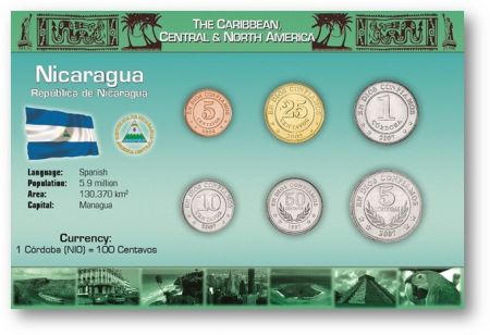 Nicaragua Monnaies du Monde - Nicaragua