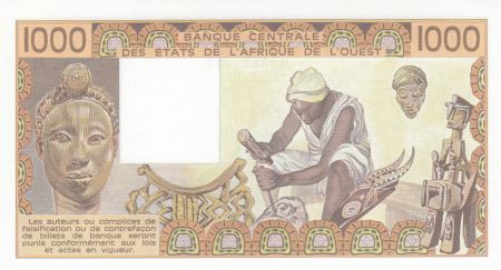 Niger 1000 Francs femme 1981 - Niger - Série T.006