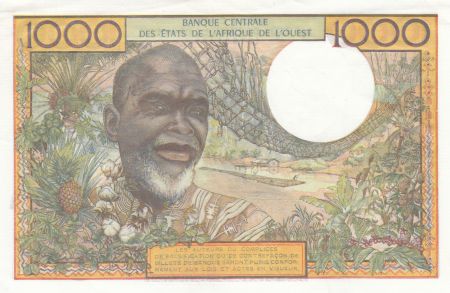Niger 1000 Francs fleuve ND1965 - Niger - Série T.193