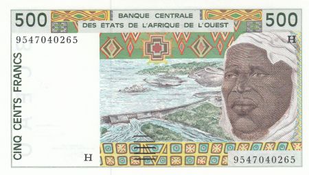 Niger 500 Francs homme 1995 - Niger