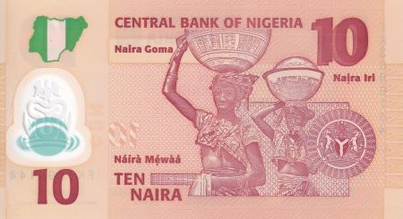 Nigeria 10 Naira - Alvan Nikoku - 2020 - Polymer - P.NEW
