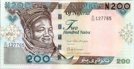 Nigeria 200 Naira 2016 - Alhaji Sir Ahmadu Bello, vaches