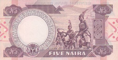 Nigeria 5 Naira - Sir Abubakar Tafawa Balewa Alhaji - Danseurs - 2002