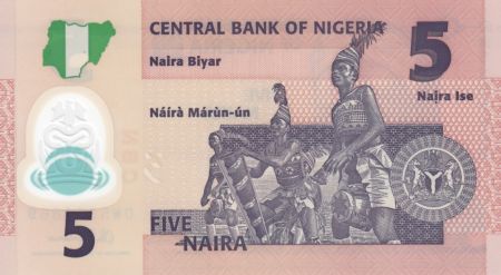Nigeria 5 Naira Alhaji Sir Abubakar Tafawa Balewa - 2018 - Polymer - Neuf