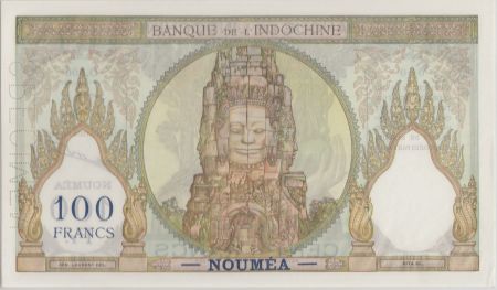 Nle Calédonie 100 Francs ND (1963) Spécimen - PCGS MS 64 OPQ