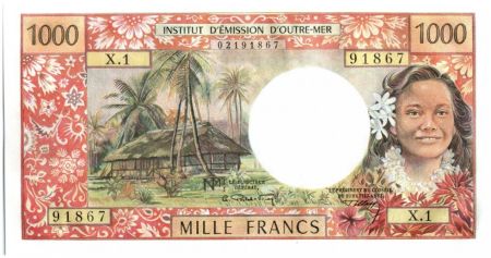 Nle Calédonie 1000 Francs Tahitienne - Sans République Française