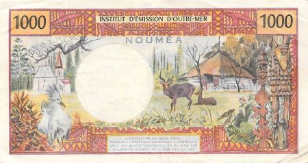 Nle Calédonie NOUVELLE-CALEDONIE - 1000 FRANCS 1971 NOUMEA