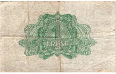 Norvège 1 Krone 1941 - Vert
