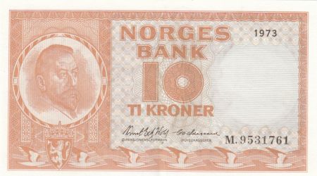 Norvège 10 Kroner Christian Michelsen - 1973 - SPL - P.31