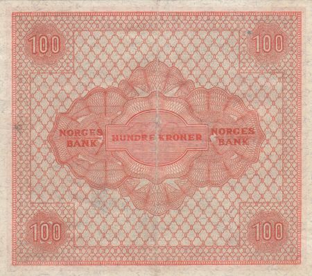 Norvège 100 Kroner 1948 - Série B.6034426- p.TTB