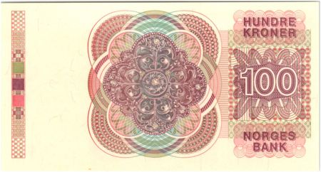 Norvège 100 Kroner Cahilla Collett - 1992 - p.Neuf