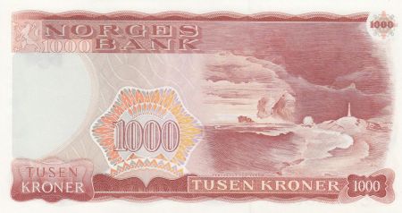 Norvège 1000 Kroner 1986 - Henrik Ibsen