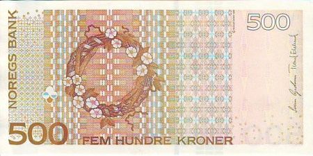 Norvège 500 Kroner Sigrid Undset - 2005