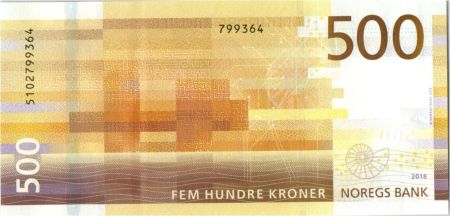 Norvège 500 Kroner Voilier 2018