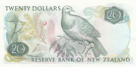 Nouvelle-Zélande 20 Dollars Elizabeth II - Pigeon - SPL - P.173