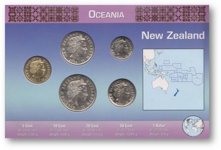 Nouvelle-Zélande Monnaies du Monde - Nouvelle-Zélande