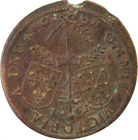 NUREMBERG  Henri IV  JETON laiton 1607