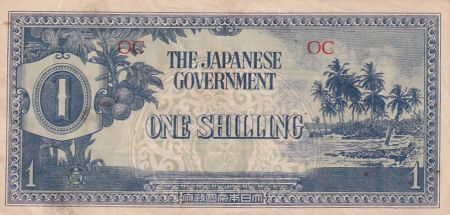 Océanie 1 Shilling - Japanese Government - 1942 Série OC
