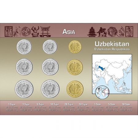 Ouzbékistan Monnaies du Monde - Ouzbékistan