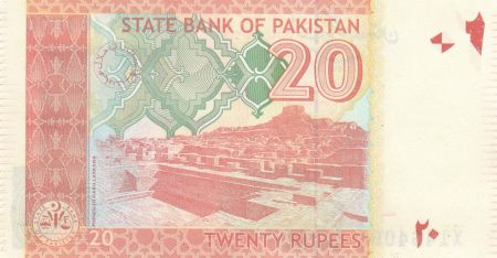 Pakistan 20 Rupees - M. Ali Jinnah - 2021 - Série X