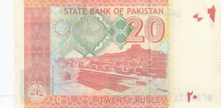 Pakistan 20 Rupees - M. Ali Jinnah - 2022 - Série MF