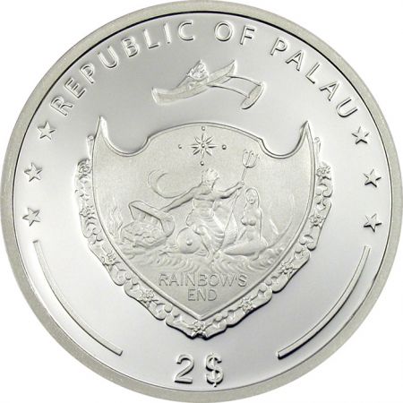 Palau 2 Dollars 2010 - Sauterelle