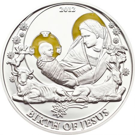 Palau 2 Dollars 2012 - La Nativité