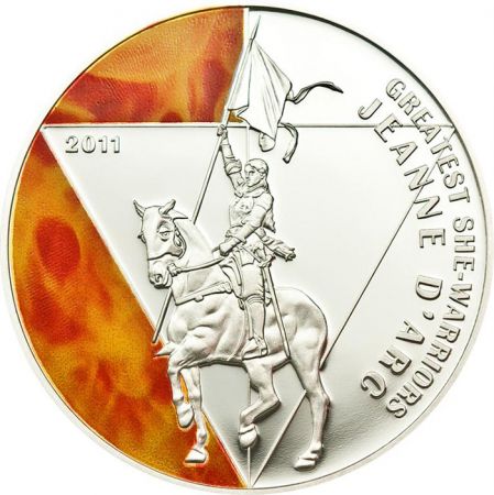 Palau 500 Francs 2011 - Jeanne d\'Arc
