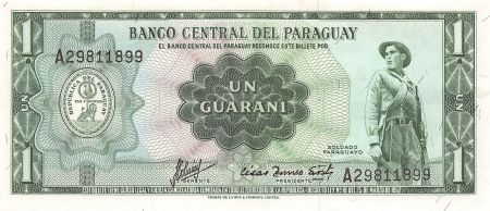 Paraguay PARAGUAY - 1 GUARANI LOI DE 1952 - P.NEUF