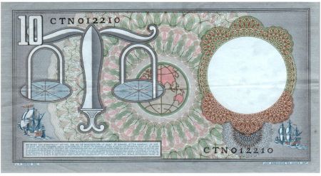 Pays-Bas 10 Gulden 1953 - Hugo de Groot - Série CTN012210