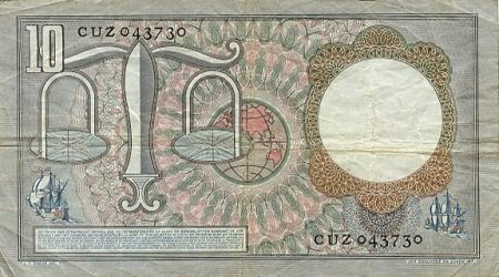 Pays-Bas 10 Gulden H. De Groot - Balance