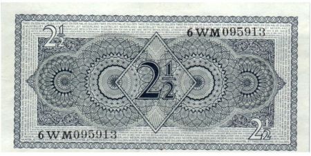 Pays-Bas 2½ Gulden 1949 - Wilhelmina