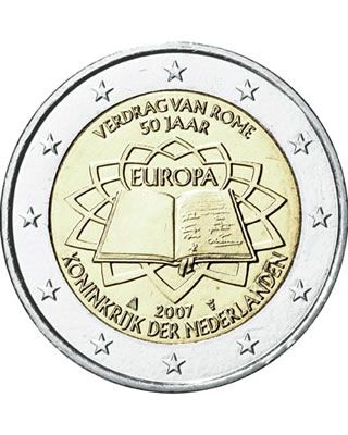 2 Euros Commémo. GRECE 2007 - Traité de Rome
