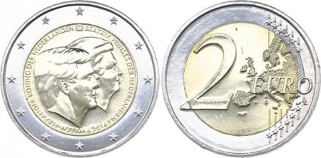 Pays-Bas 2 Euros Willem-Alexander et Beatrix - 2014