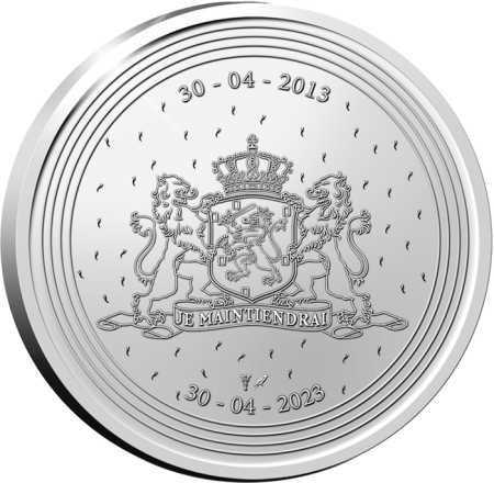 Pays-Bas Coffret BU Euro 2023 -10 ans de règne du roi Willem-Alexander - Série limitée