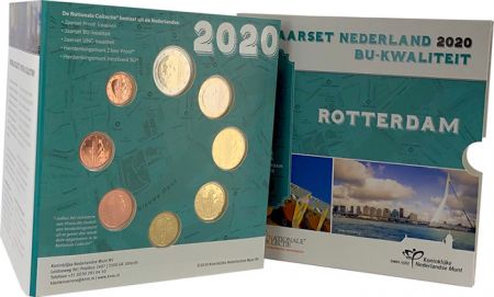 Pays-Bas Coffret BU Euro Pays-Bas 2020 - Rotterdam