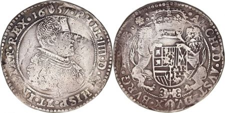 Pays-Bas Espagnol 1 Ducaton Armoiries - Philippe IV - Anvers 1657