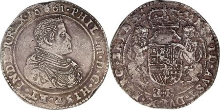 Pays-Bas Espagnol 1 Ducaton Armoiries - Philippe IV - Anvers 1661