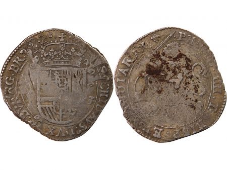Pays-Bas Espagnol PAYS-BAS ESPAGNOLS  DUCHÉ DE BRABANT  PHILIPPE IV - ESCALIN AU LION 1623