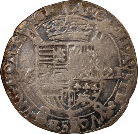 Pays-Bas Espagnol PAYS-BAS ESPAGNOLS  SEIGNEURIE DE TOURNAI  ALBERT ET ISABELLE - ESCALIN AU PAON 1621
