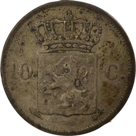 Pays-Bas Pays-Bas, Guillaume I - 10 Cents Argent - 1825 Utrecht