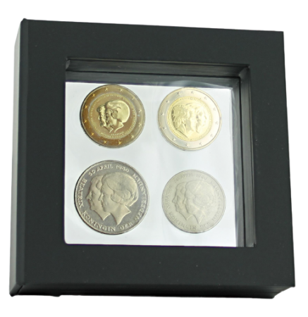 Pays-Bas Quadritpyque Pays-Bas (2 X 2  + 2 X Gulden) - Règne de la Reine Béatrix