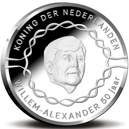 Pays-Bas Roi Willem-Alexander - 10 Euros Argent PAYS-BAS 2017