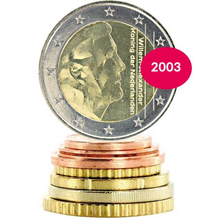 Pays-Bas Série Euros PAYS-BAS 2003