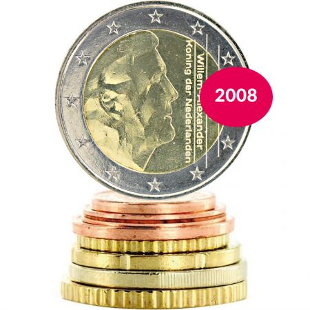 Pays-Bas Série Euros PAYS-BAS 2008