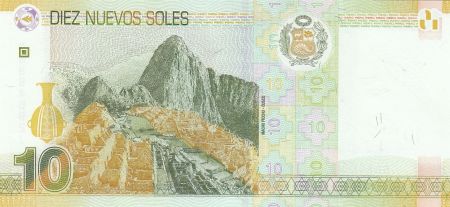 Pérou 10 Nuevos Soles, J. Abelardo Quinones Gonzales - 2013