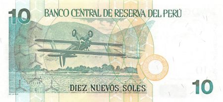 Pérou PEROU  JOSE QUINONES - 10 NUEVOS SOLES 2001 - P.NEUF