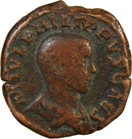 PHILIPPE II - SESTERCE 245 / 246 ROME