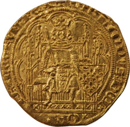 PHILIPPE VI DE VALOIS - ECU D\'OR A LA CHAISE 1328 / 1350 