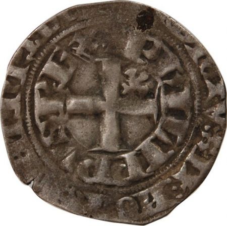 PHILIPPE VI DE VALOIS - GROS A LA FLEUR DE LYS 1328 / 1350